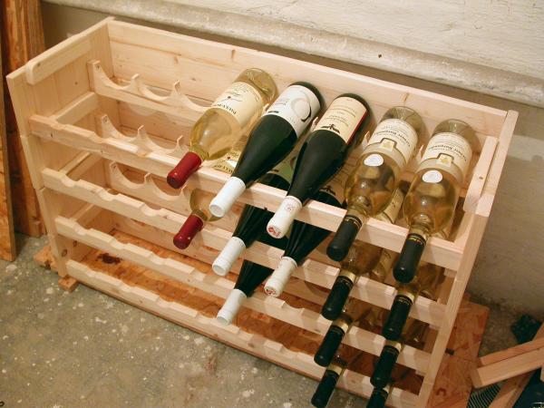Wine Rack in Celler