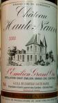 Château Haute-Nauve St Emilion Grand Cru 2000