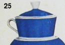 Aromator Dekor 25: schlicht blau