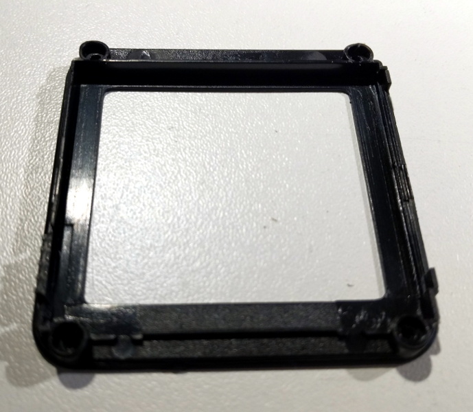 Braun BNC008-RC: frame with notch