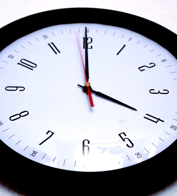 kitchen clock after repair